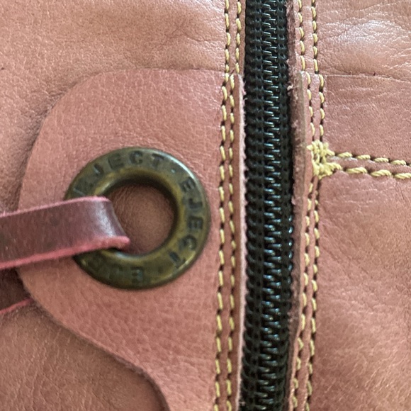 SOLD on EB. Eject Made in Portugal High Rose Pink Boots Genuine Leather - Picture 10 of 10